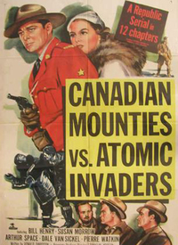 加拿大骑警对抗原子入侵者